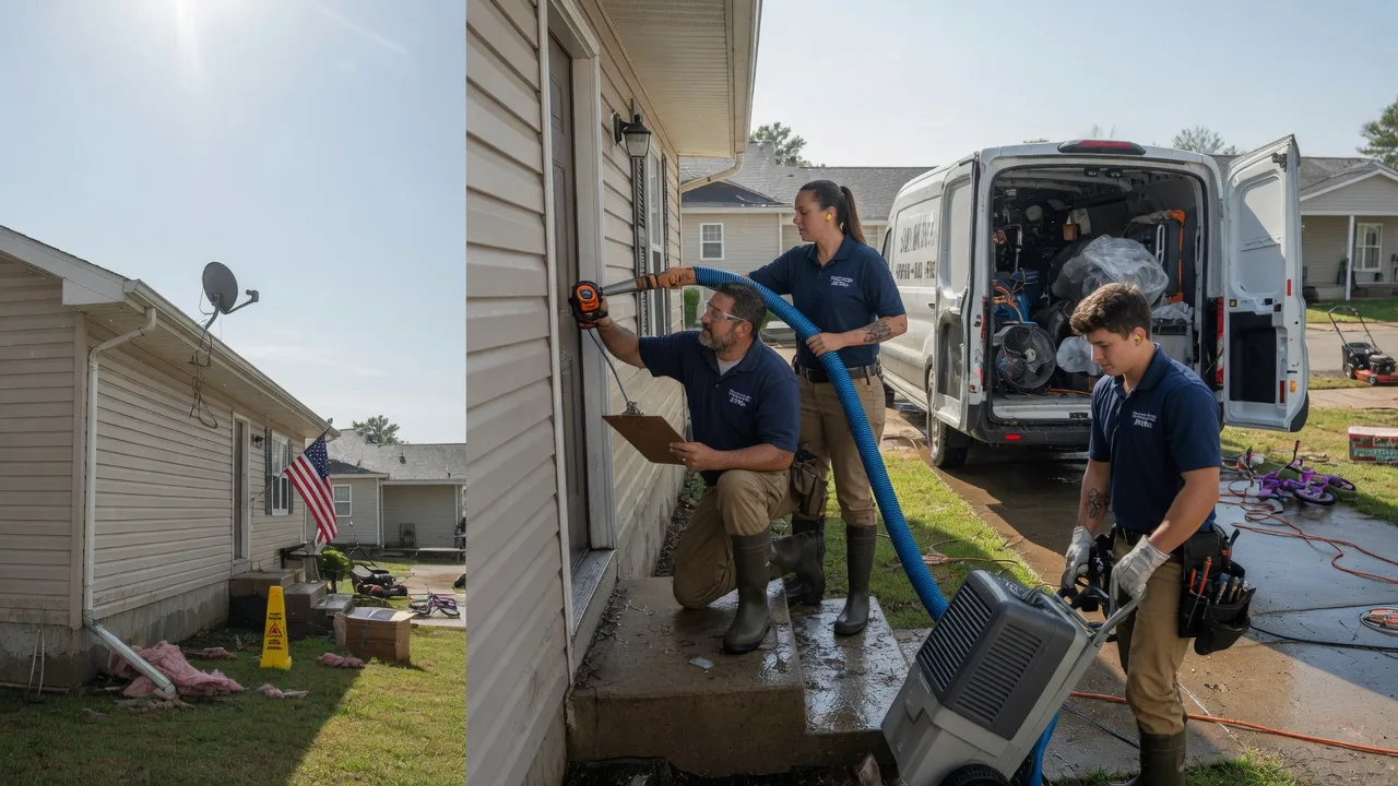 Ceiling Water Damage Restoration in Dunnsville, VA near me